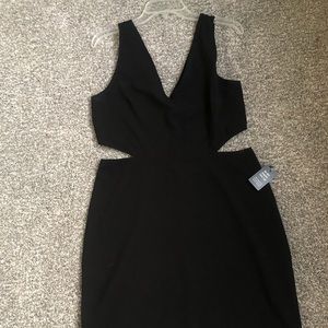 Express cut out dress